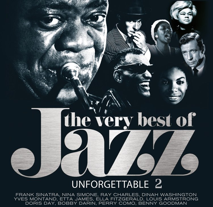 VERY BEST OF JAZZ UNFORGETTABLES VOL 2 - FRANK SINATRA, NINA SIMONE, RAY CHARLES, ETTA JAMES - LP SIFIR PLAK