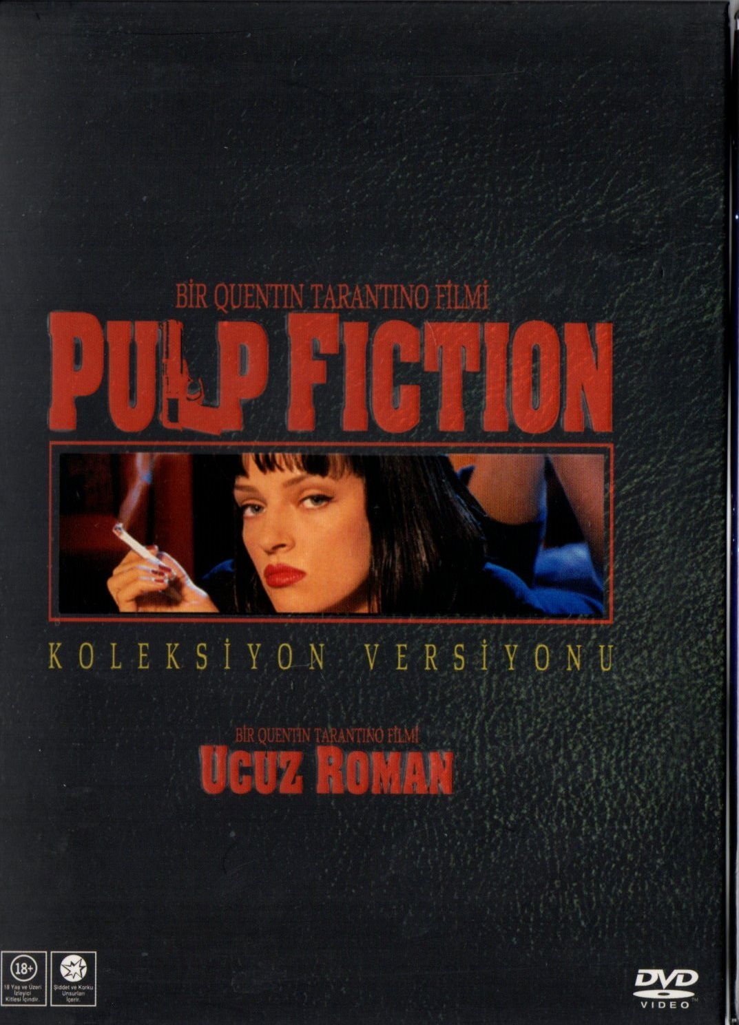 PULP FICTION - UCUZ ROMAN - QUENTIN TARANTINO - KOLEKSİYON VERSİYONU - DVD THE DESCENT - CEHENNEME BİR ADIM - NEIL MARSHALL - DVD KARTON CEKETLİ 2.EL 2.EL