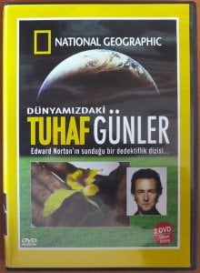 DÜNYAMIZDAKİ TUHAF GÜNLER - EDWARD NORTON - NATIONAL GEOGRAPHIC BELGESEL - 2DVD 2.EL