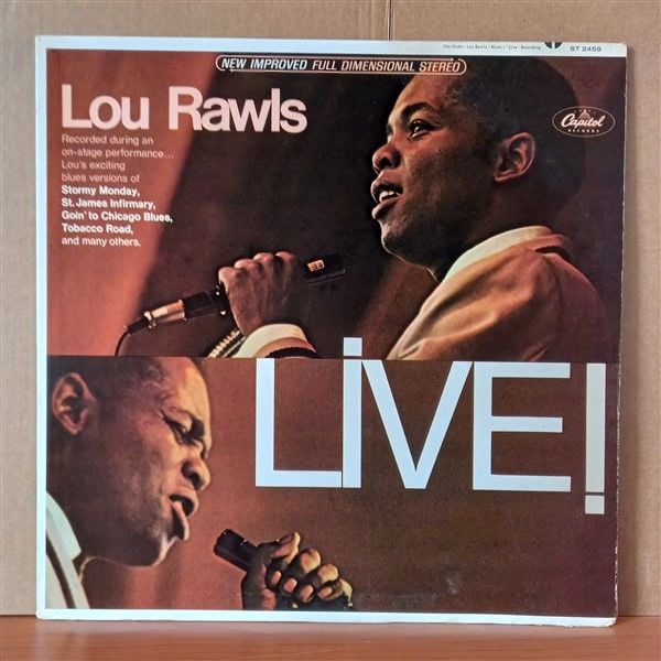 LOU RAWLS – LIVE! (1966) - LP 2.EL PLAK