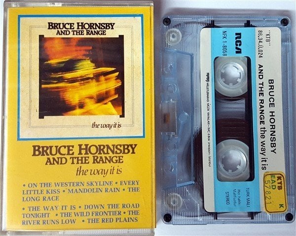 BRUCE HORNSBY AND THE RANGE - THE WAY IT IS (1986) MMY CASSETTE MADE IN TURKEY ''USED''