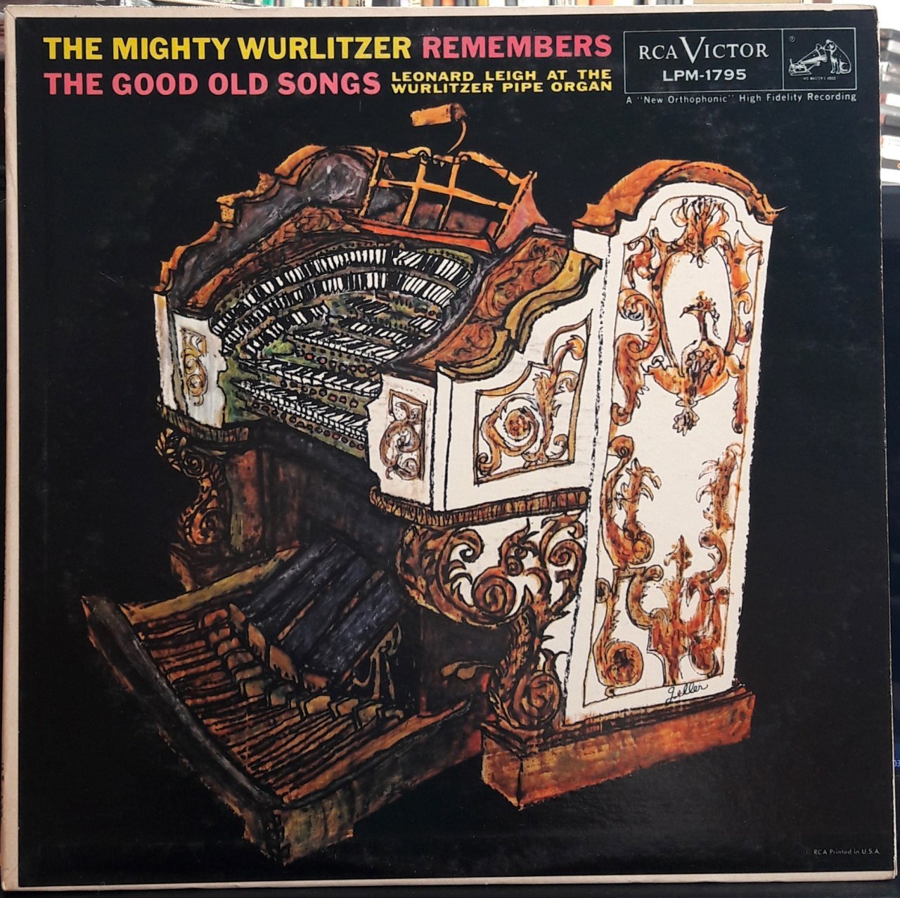 THE MIGHTY WURLITZER REMEMBERS THE GOOD OLD SONG (1958) - PLAK 2.EL