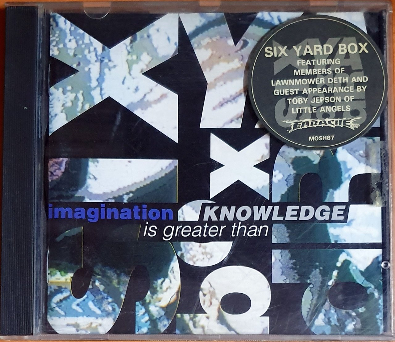 SIX YARDBOX - IMAGINATION IS GREATER THAN KNOWLEDGE (1993) - CD EARACHE 2.EL