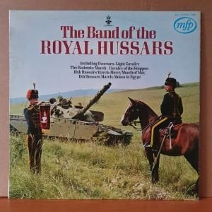 THE BAND OF THE ROYAL HUSSARS (1971) - LP 2.EL PLAK