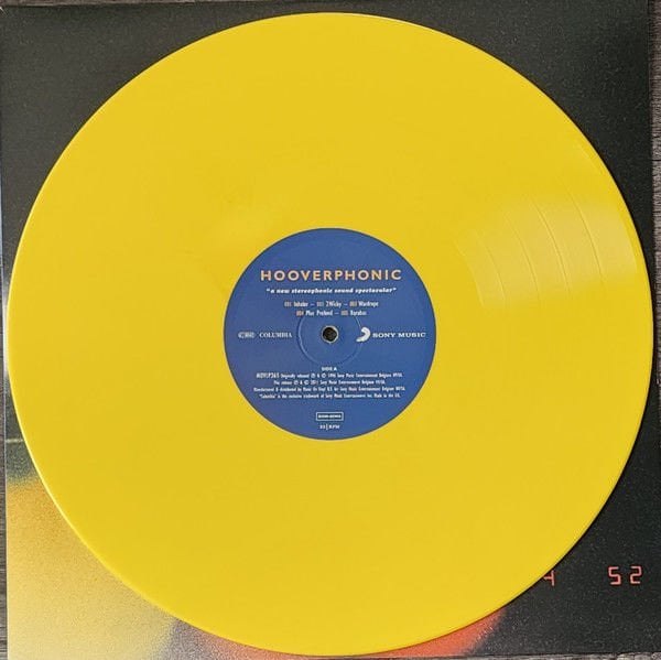 HOOVERPHONIC -A NEW STEREOPHONIC SOUND SPECTACULAR (1996) - LP 180GR 2025 NUMBERED & COLOURED LIMITED EDITION SIFIR PLAK