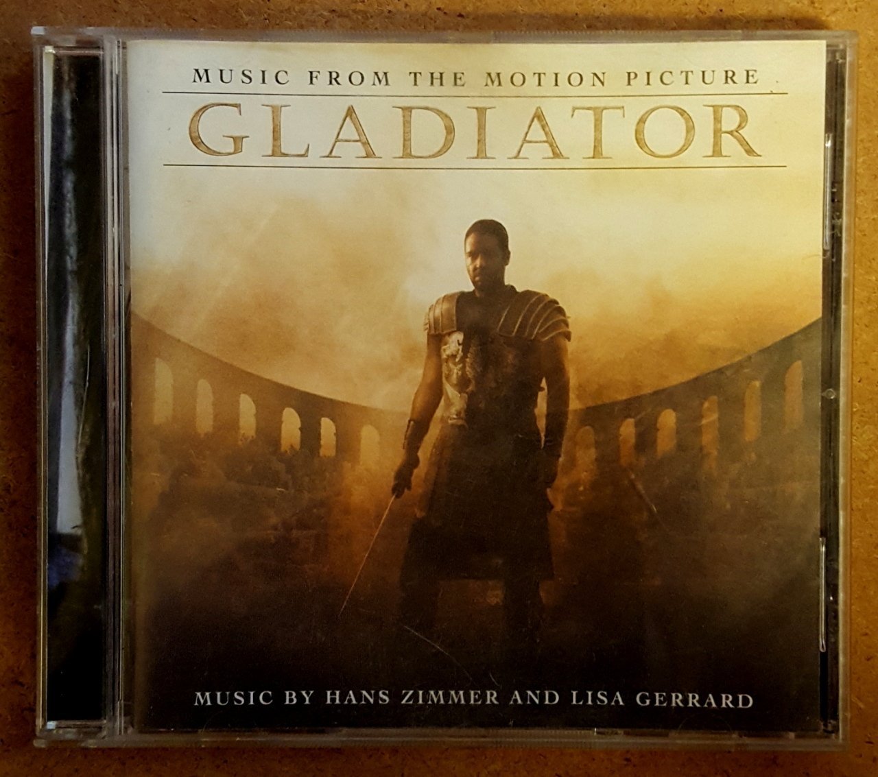 GLADIATOR SOUNDTRACK (2000) CD HANS ZIMMER LISA GERARD 2.EL