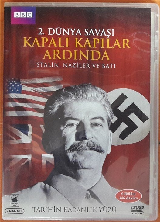 II. DÜNYA SAVAŞI KAPALI KAPILAR ARDINDA STALIN, NAZİLER VE BATI - BBC - BELGESEL - 2DVD 2.EL