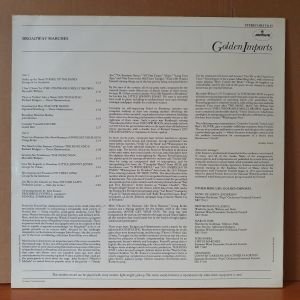 BROADWAY MARCHES / FREDERICK FENNELL - LP 2.EL PLAK