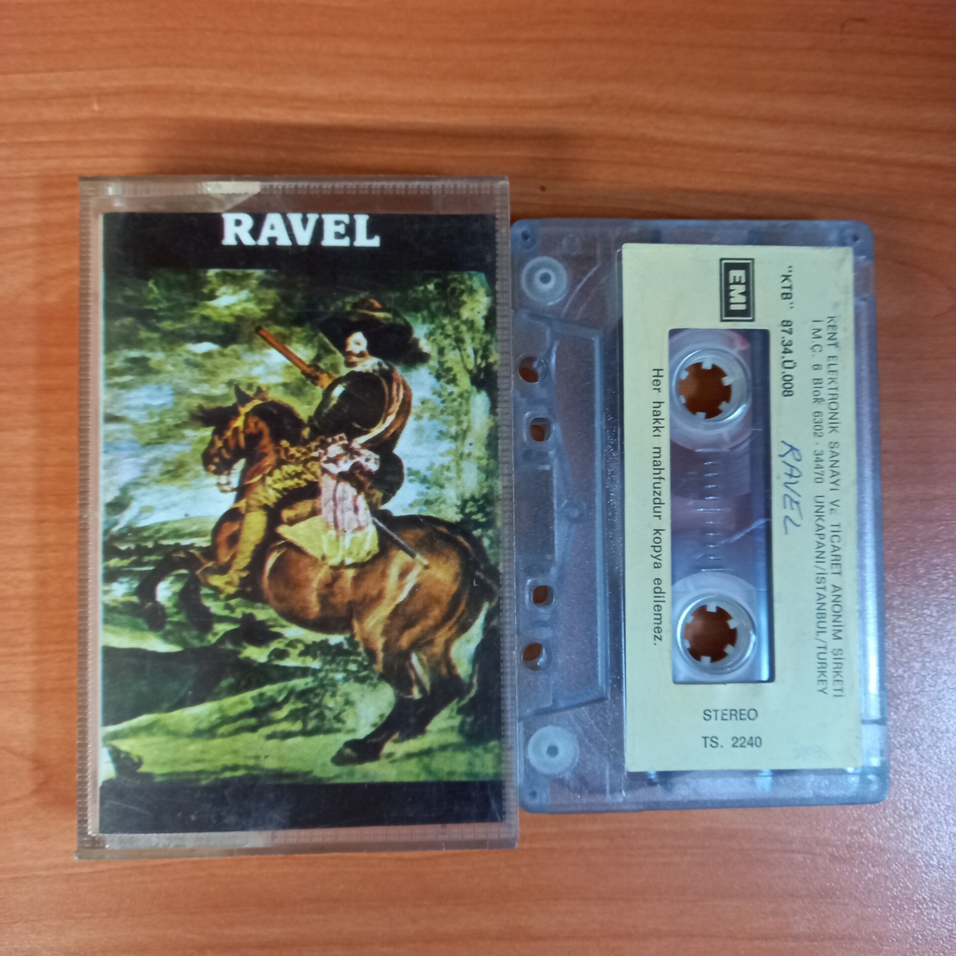 RAVEL / BOSTON SYMPHONY ORCHESTRA, SEIJI OZAWA (1987) - KASET 2.EL