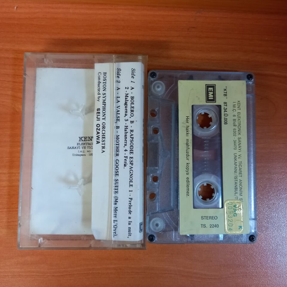RAVEL / BOSTON SYMPHONY ORCHESTRA, SEIJI OZAWA (1987) - KASET 2.EL