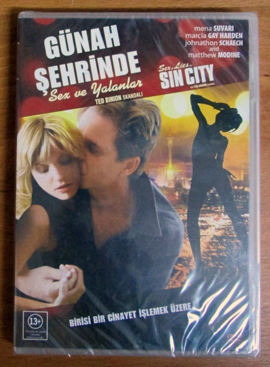 GÜNAH ŞEHRİNDE SEKS VE YALANLAR - SEX & LIES IN SIN CITY - MENA SUVARI - DVD SIFIR