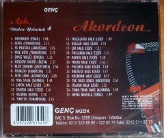 AKORDEON BY EDWARD ARIS / DÜŞLERDE YOLCULUK 4 / AŞK / GENÇ MÜZİK CD 2.EL