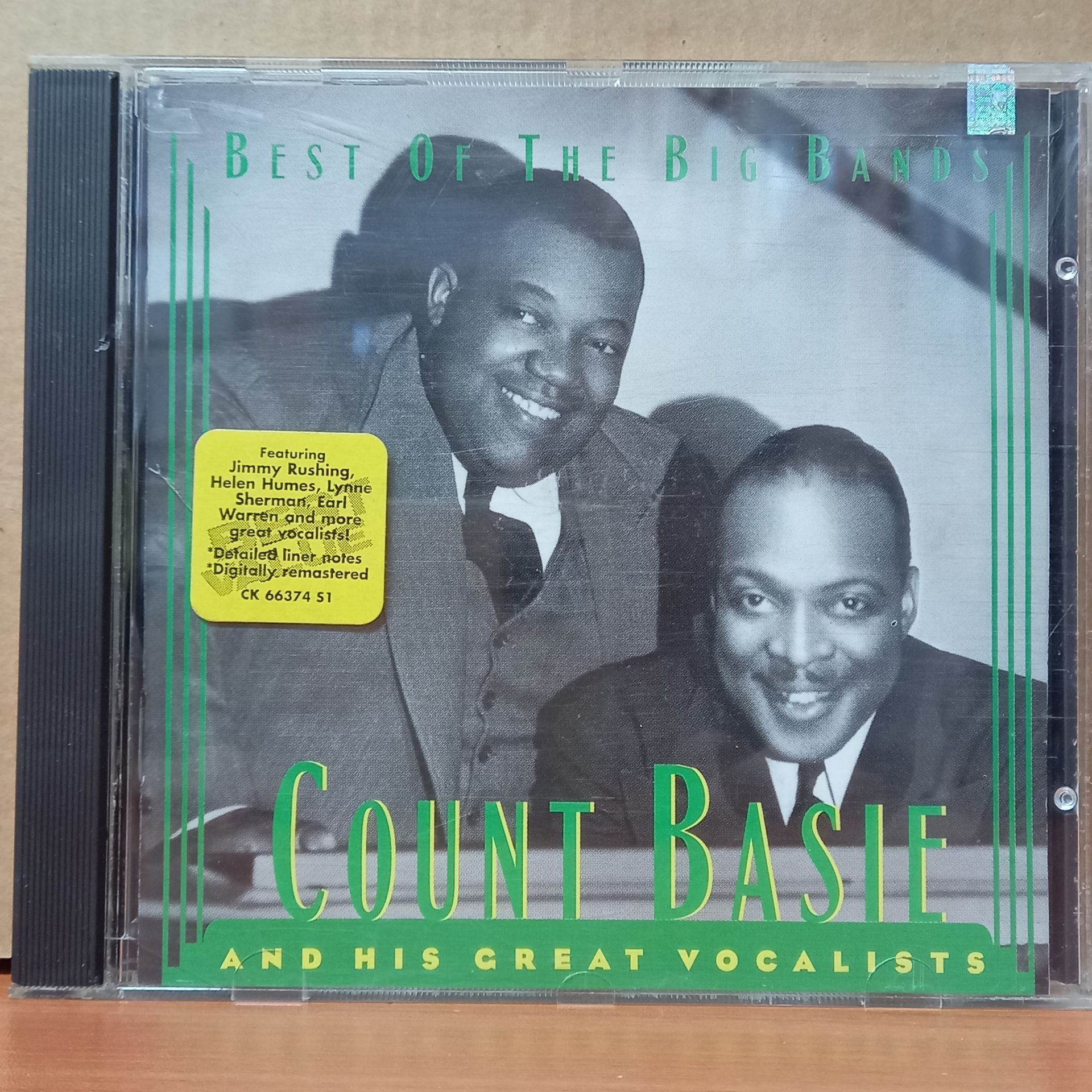 COUNT BASIE AND HIS VOCALISTS - BEST OF THE BIG BANDS (1995) - CD 2.EL