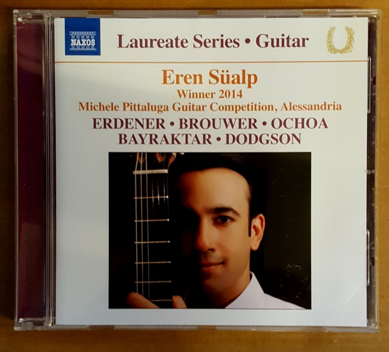 EREN SÜALP - GUITAR RECITAL (2015) - CD ERDENER BROUWER BAYRAKTAR OCHOA DODGSON 2.EL 2.EL