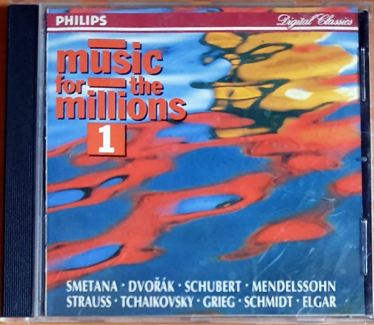 MUSIC FOR THE MILLIONS 1 / SMETANA, DVORAK, SCHUBERT, MENDELSSOHN, STRAUSS, GRIEG (1993) - CD PHILIPS 2.EL