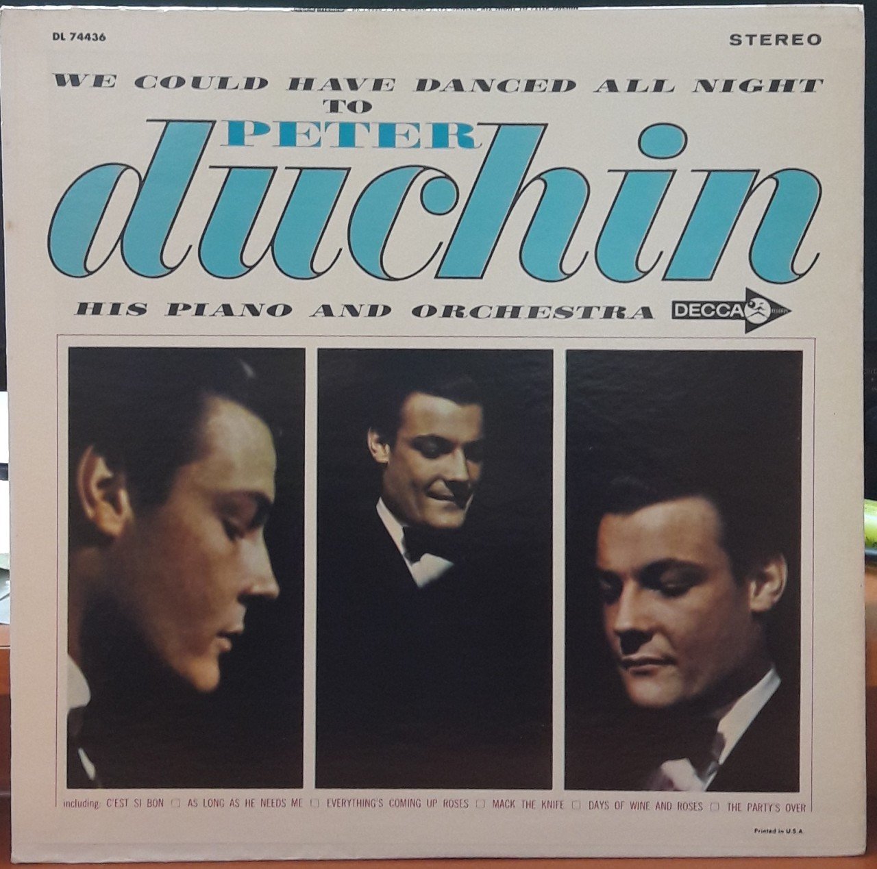 PETER DUCHIN - WE COULD HAVE DANCED ALL NIGHT TO - PLAK 2.EL