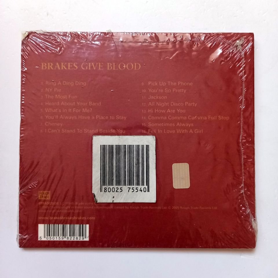 BRAKES – GIVE BLOOD (2005) - CD SIFIR