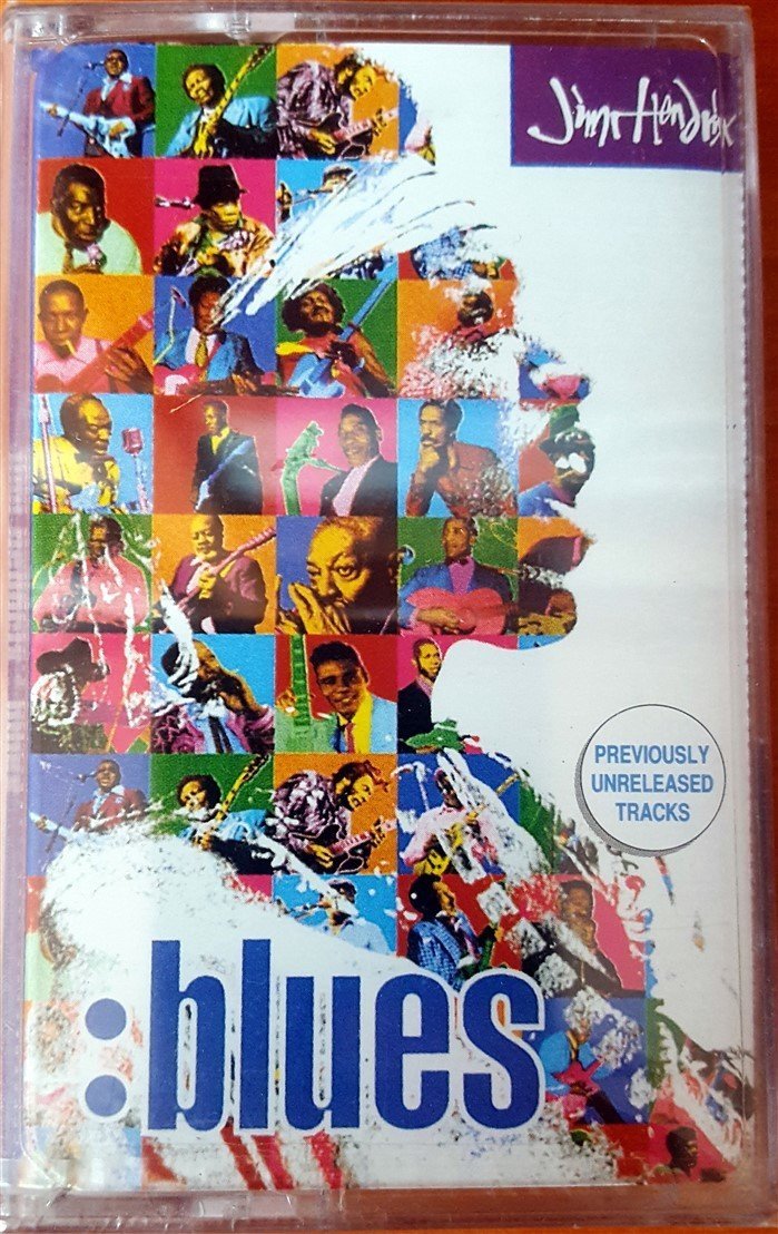 JIMI HENDRIX - BLUES (1994) YONCA CASSETTE MADE IN TURKEY ''NEW''