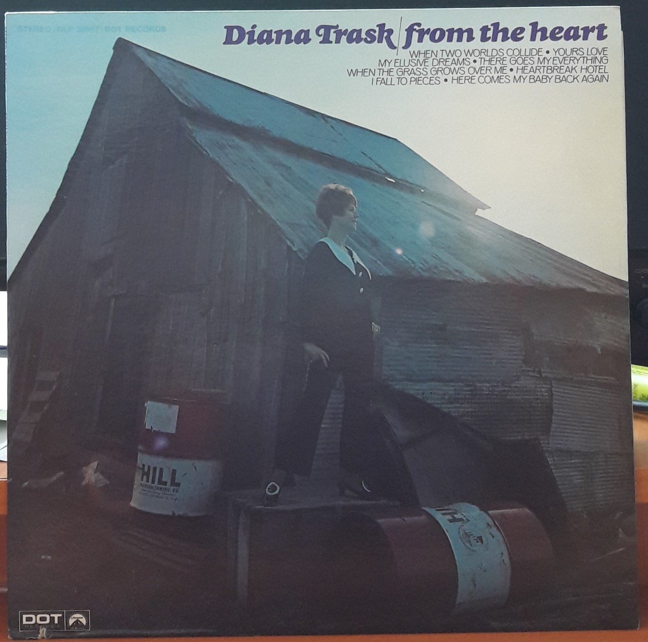 DIANA TRASK - FROM THE HEART - PLAK 2.EL