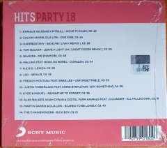 HITS PARTY 18 / SHAKIRA, LSD, TOM WALKER, THE CHAINSMOKERS, ENRIQUE IGLESIAS (2018) - CD SIFIR