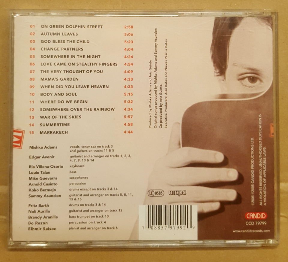 MISHKA ADAMS - GOD BLESS THE CHILD (2005) - CD 2.EL