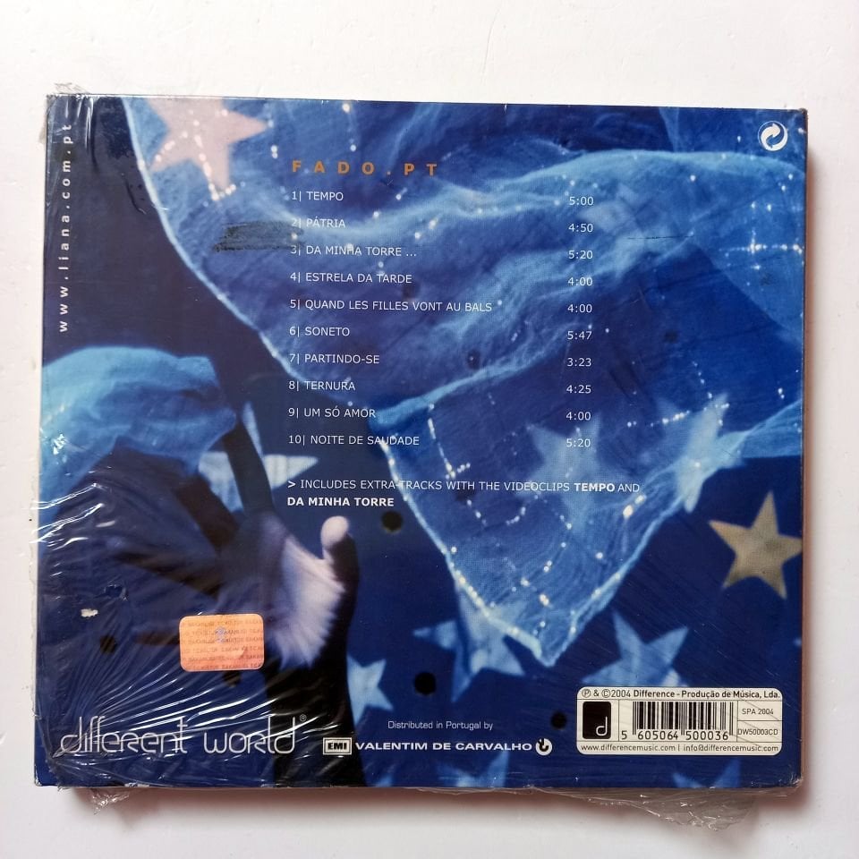 LIANA – FADO.PT (2004) - CD SIFIR