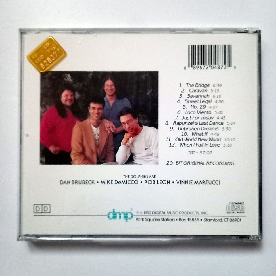 THE DOLPHINS WITH DAN BRUBECK – OLD WORLD NEW WORLD (1992) - CD 2.EL
