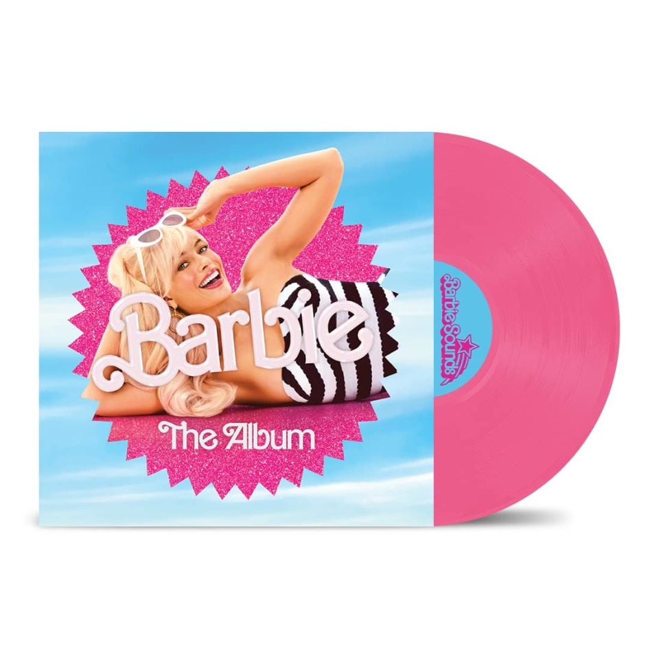BARBIE THE ALBUM - SOUNDTRACK / DUA LIPA CHARLI XCX BILLIE EILISH TAME IMPALA AVA MAX  (2023) - LP PINK COLOURED PEMBE RENKLİ SIFIR PLAK
