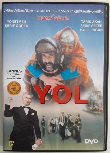 YOL - TARIK AKAN - ŞERİF SEZER - HALİL ERGÜN - YILMAZ GÜNEY - ŞERİF GÖREN - DVD 2.EL