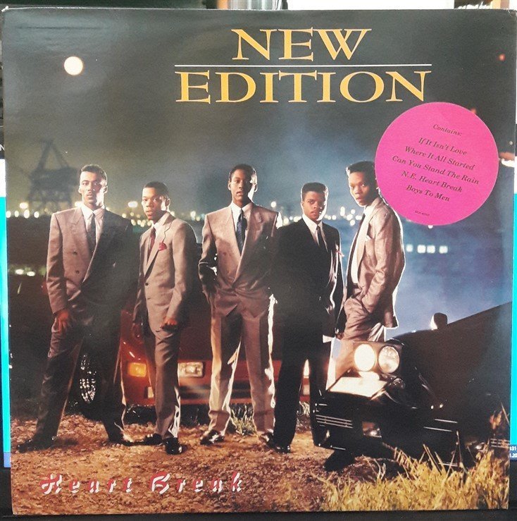 NEW EDITION - HEART BREAK (1988) - 2.EL PLAK
