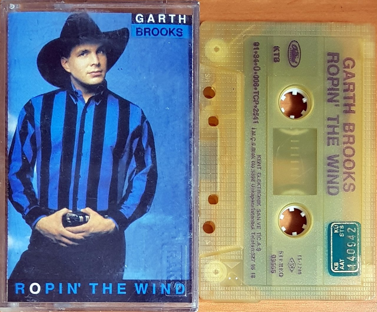 GARTH BROOKS - ROPIN' THE WIND (1991) KENT KASET 2.EL