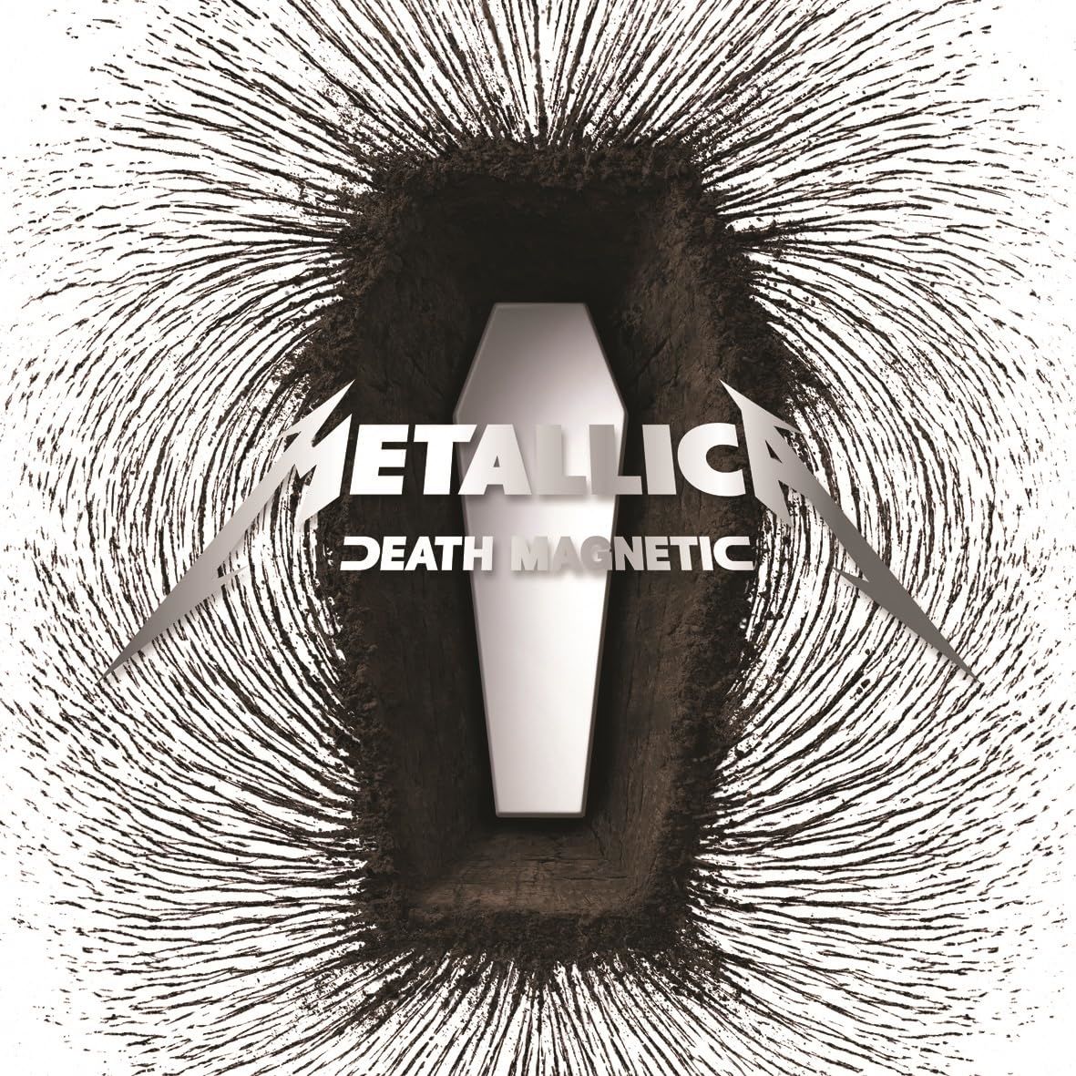 METALLICA - DEATH MAGNETIC (2008) - 2LP 2024 MAGNETIC SILVER COLOURED EDITION SIFIR PLAK