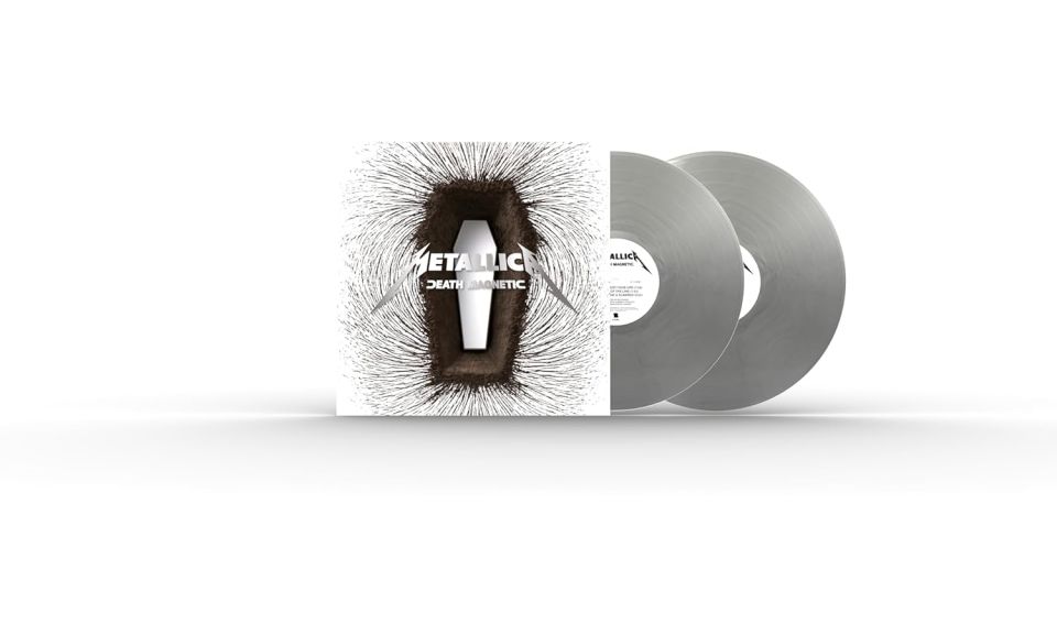METALLICA - DEATH MAGNETIC (2008) - 2LP 2024 MAGNETIC SILVER COLOURED EDITION SIFIR PLAK