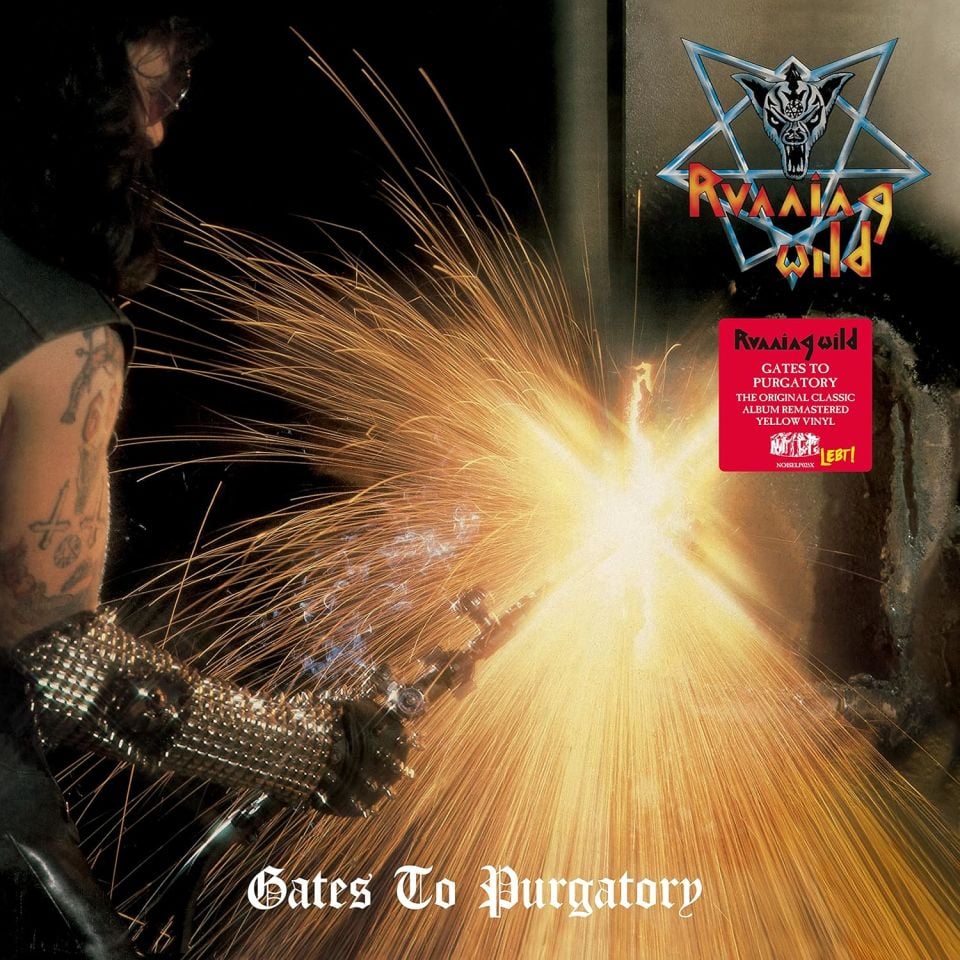 RUNNING WILD - GATES TO PURGATORY (1984) - LP 2023 YELLOW COLOURED EDITION SIFIR PLAK