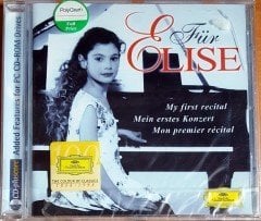 FÜR ELISE - MY FIRST RECITAL / ARGERICH, BARENBOIM, GILELS, KEMPFF, PIRES / BEETHOVEN, BACH, CHOPIN, MOZART, LISZT, BRAHMS (1998) DEUTSCHE GRAMMOPHON CD SIFIR
