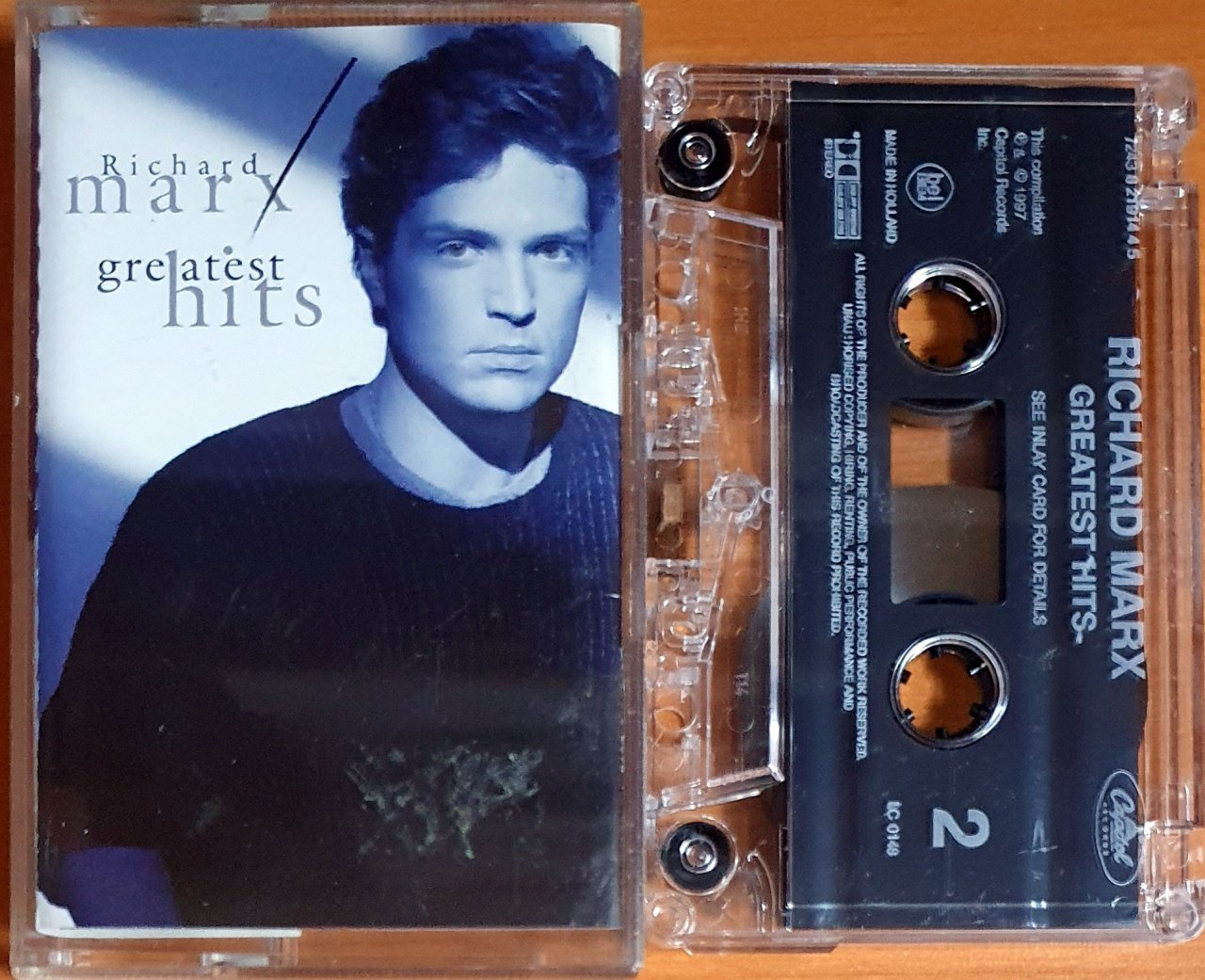 RICHARD MARX - GREATEST HITS (1997) - KASET MADE IN HOLLAND 2.EL