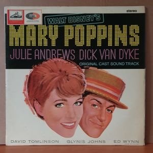 MARY POPPINS ORIGINAL CAST SOUNDTRACK / JULIE ANDREWS, DICK VAN DYKE (1964) - LP 2.EL PLAK