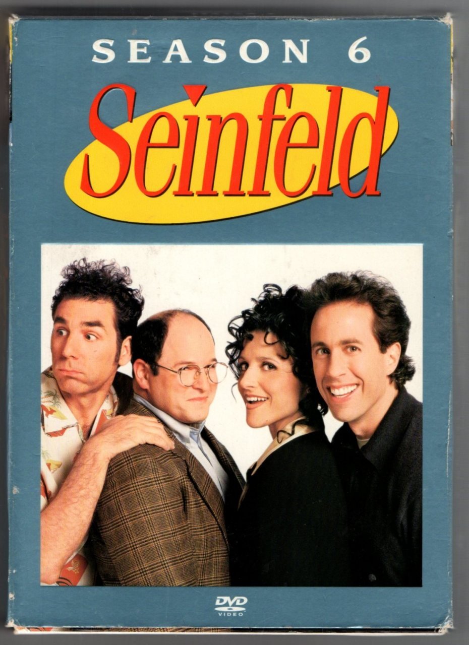 SEINFELD SEASON 6 - 4DVD 2.EL 1. BÖLGE TR ALTYAZI YOKTUR