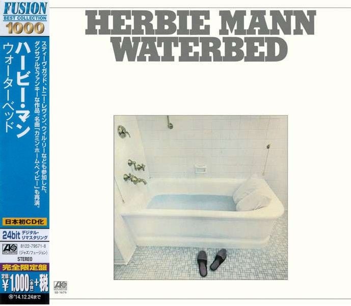 HERBIE MANN – WATERBED (1975) - CD 2014 REISSUE AMBALAJINDA SIFIR