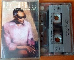 RAY CHARLES - FROM THE PAGES OF MY MIND CASSETTE MADE IN TURKEY ''USED'' PAPER LABEL