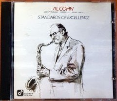 AL COHN - STANDARTS OF EXCELLENCE / MONTY BUDWIG HERB ELLIS JIMMIE SMITH (1984) 1986 KING RECORDS REISSUE / CONCORD JAZZ / MADE IN JAPAN CD 2.EL