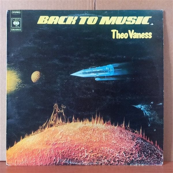 THEO VANESS – BACK TO MUSIC (1978) - LP 2.EL YERLİ BASKI PLAK