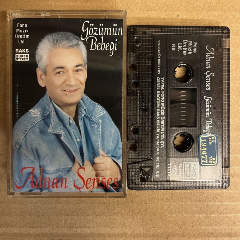 ADNAN ŞENSES - GÖZÜMÜN BEBEĞİ (1993) - KASET 2.EL