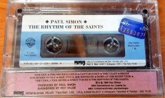 PAUL SIMON - THE RHYTHM OF THE SAINTS (1990) MMY CASSETTE MADE IN TURKEY ''NEW'' PAPER LABEL BLUE