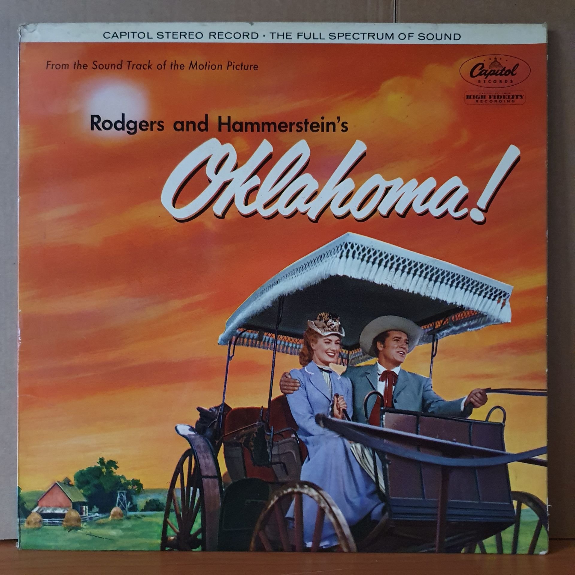 OKLAHOMA! SOUNDTRACK / RODGERS & HAMMERSTEIN - LP 2.EL PLAK