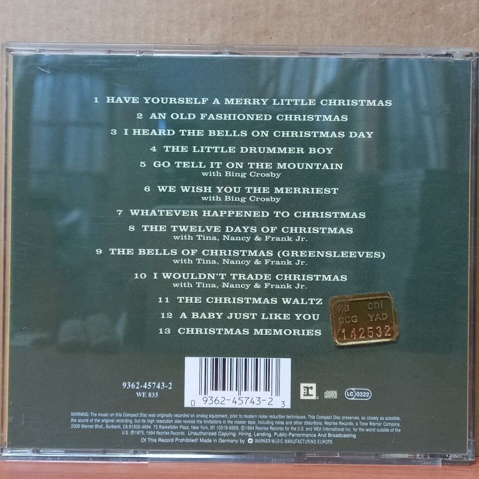 FRANK SINATRA - THE SINATRA CHRISTMAS ALBUM (1994) - CD 2.EL