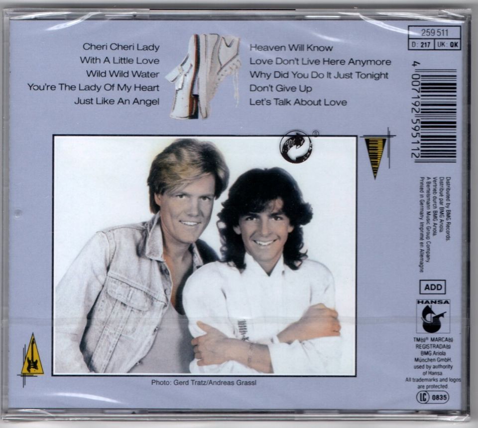 MODERN TALKING - LET'S TALK ABOUT LOVE - THE 2nd ALBUM (1985) - CD 2013 REISSUE SIFIR