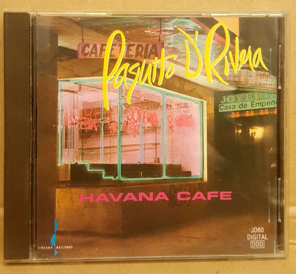 PAQUITO D'RIVERA - HAVANA CAFE (1992) - CD LATIN JAZZ 2.EL