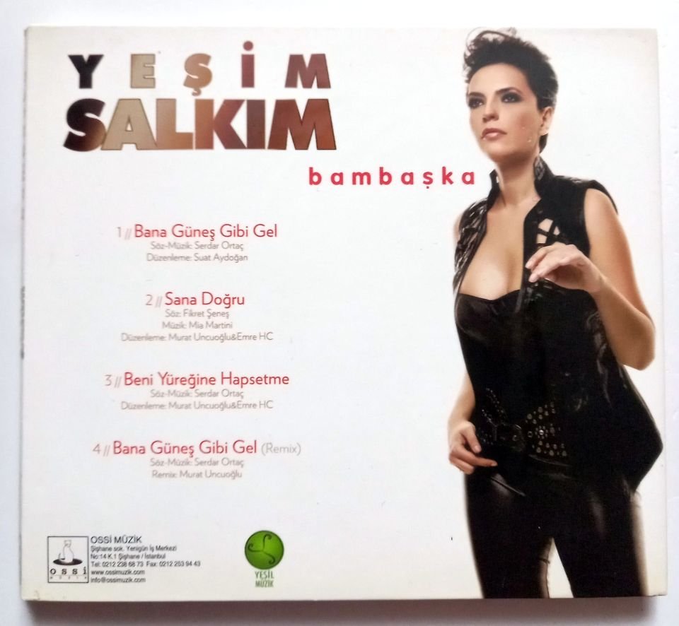 YEŞİM SALKIM - BAMBAŞKA (2009) - CD 2.EL