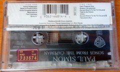 PAUL SIMON - SONGS FROM THE CAPEMAN CASSETTE MADE IN TURKEY ''NEW''